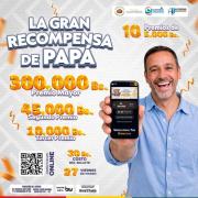 Lotería lanza sorteo “La Gran Recompensa de Papá”, el premio mayor es de Bs 300.000