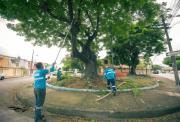 Parque del sur de Guayaquil fue atendido tras reclamos ciudadanos