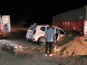 Otro choque trágico con un camión que se sube a la ruta cargado de cereal: murieron un matrimonio y su hija