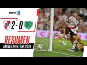 River vs. Sarmiento (2-0): gol, video y resumen por la fecha 11 de la Liga Profesional Argentina