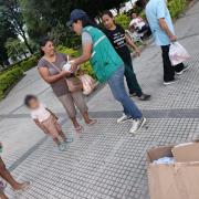 Sedepos entrega ayuda humanitaria a familias damnificadas en albergues de Abapó