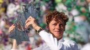 Jannik Sinner se coronó en Indian Wells y a los 24 años completó un récord histórico en el tenis