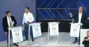 Cochabamba: Dos candidatos abandonaron (por algunos minutos) el debate ante ausencia de Reyes Villa