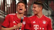 Thomas Müller no olvida el pasado: La broma sobre el frío de Múnich que persigue a James Rodríguez