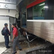 Ocho heridos y doscientas personas evacuadas tras descarrilamiento de tren