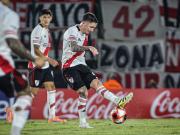 Aníbal Moreno, el primer recuperado por Coudet en River: ante Sarmiento tuvo una actuación para volver a ponerse en el radar de Scaloni