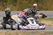 Prokart: Herbsonmer marcó el ritmo bajo la lluvia, en Roca