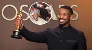 De ganar el Oscar a comerse una hamburguesa: el inesperado momento viral de Michael B. Jordan