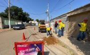 Alcaldía de Maracaibo ejecutó mantenimiento a la red de gas doméstico en Los Olivos