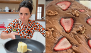 Brownie con frutillas: la receta de Paulina Cocina para innovar en la cocina
