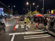 Municipio De Alto Hospicio Refuerza Mantenimiento Vial Con Bacheo Y Demarcación En Distintos Sectores De La Comuna