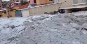 Granizo de hasta dos metros provoca daños en viviendas y desborde del río Koani en La Paz
