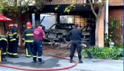 Incendio en el macrocentro: una casa ardió y generó un gran temor en el vecindario