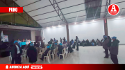 Puno: Actividad de Renovación Popular se llevó a cabo con poca gente y casi a ocultas