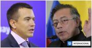 Petro denuncia posible bombardeo de Ecuador en Colombia: Noboa lo niega y le envía tajante respuesta