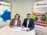 Nuevosur e INACAP Talca firman convenio para impulsar innovación y desarrollo regional