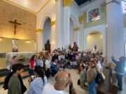 Feligresía de San Cayetano peregrina a la Catedral de Puerto Cabello