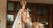 La Virgen de Andacollo cruza la cordillera por primera vez y visita Rawson