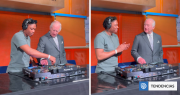 ¡KC3 en la casa! : Carlos III sorprende con su faceta de DJ por unos segundos