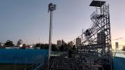 Estudiantes (RC) se prepara para la visita de River con nuevas tribunas tubulares