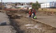 Pavimentan primer tramo de la nueva calle El Ovejero hacia el cerro
