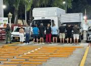 Autoridades de la Fanb hallaron alijo de 380 kilos de marihuana ocultos en tubos metálicos en Táchira