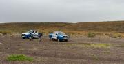 Video Desde el aire buscan al hombre que desapareció en un paraje de Neuquén: así son los recorridos en helicóptero
