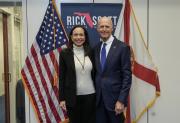 Rick Scott se reúne con María Corina Machado y reafirma su compromiso con la causa democrática venezolana