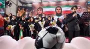 Selección femenina de fútbol de Irán recibe un homenaje en Teherán