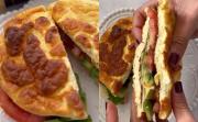 Cómo hacer pan sin harina con solo dos ingredientes: la receta preparar sándwiches saludables