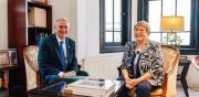 Presidente Kast se reúne con Bachelet en La Moneda en medio de definiciones por candidatura a la ONU
