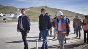 Llega a Potosí el primer vuelo para probar la nueva pista del aeropuerto Nicolás Rojas