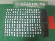 Gendarmería Maule incautó gran cantidad de droga y teléfonos celulares lanzados al interior del Penal de Curicó