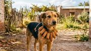 Por qué a algunos perros les ponen un collar de choclo y para qué sirve