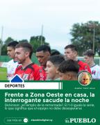 Frente a Zona Oeste en casa, la interrogante sacude la noche