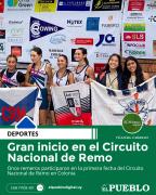Gran inicio en el Circuito Nacional de Remo