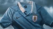 Ya se conoce la nueva camiseta que Uruguay usará en el Mundial: celeste, con cuello y detalles dorados
