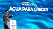 Gobernador Juliá expone en Congreso ACADES la crítica situación hídrica