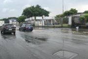 Lluvias en Guayaquil: En estas vías se acumuló el agua y hubo congestión vehicular