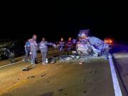 Accidente fatal en Chubut: murieron una mujer y sus dos hijos tras un violentísimo choque entre dos camionetas