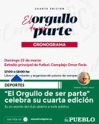 “El Orgullo de ser parte” celebra su cuarta edición