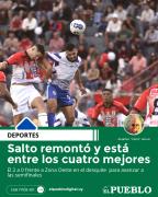 Salto remontó y está entre los cuatro mejores