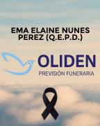 EMA ELAINE NUNES PEREZ (Q.E.P.D.)