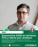 Expoactiva 2026 en Soriano: Orsi y alerta por residuos