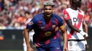 Con gol de Ronald Araújo, Barcelona venció a Rayo Vallecano y le sacó 7 puntos al Real Madrid