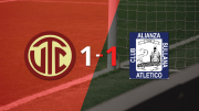 Liga 1: Alianza Atlético empató 1-1 contra UTC sobre el final del partido