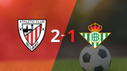 LaLiga EA Sports: Con la mínima diferencia, Athletic Bilbao venció a Betis por 2 a 1
