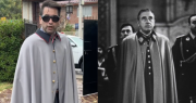 “Ridículo”: Diputado Javier Olivares divide redes con su cosplay a Pinochet