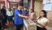 Morales vota en Villa 14 de Septiembre en medio de polémica por orden de aprehensión