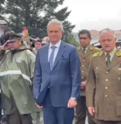 Presidente José Antonio Kast Acompañó Funeral De Carabinero Javier Figueroa En Puerto Montt